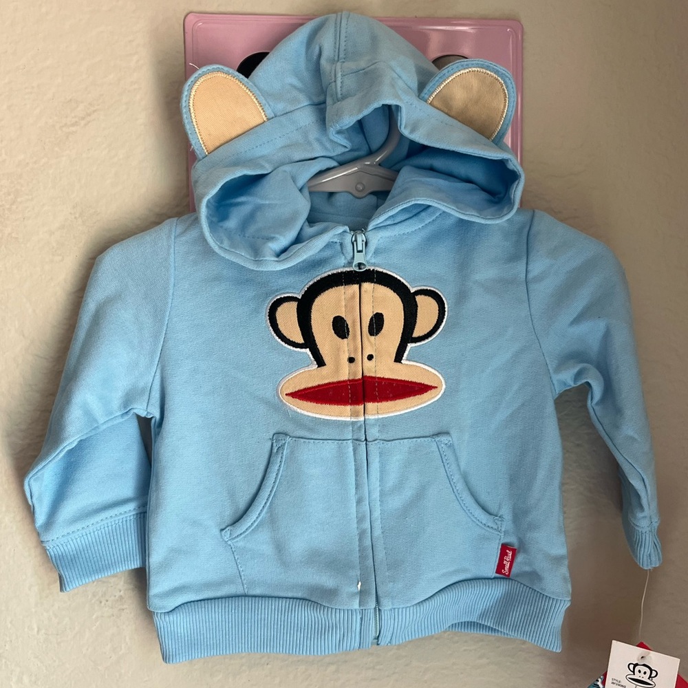 Paul Frank Light Pink Kids Hoodie